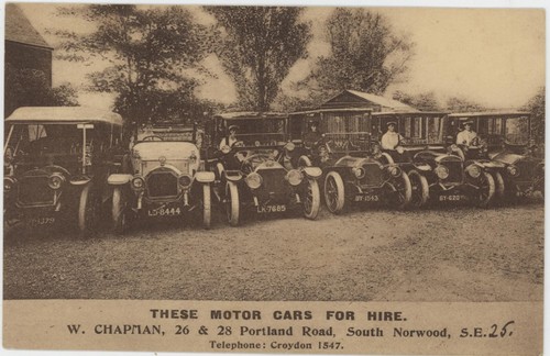 South norwood chapman motor - south,