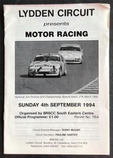 LYDDEN CIRCUIT 4 Sept 1994
